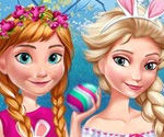 Anna i Elsa: Easter Fun